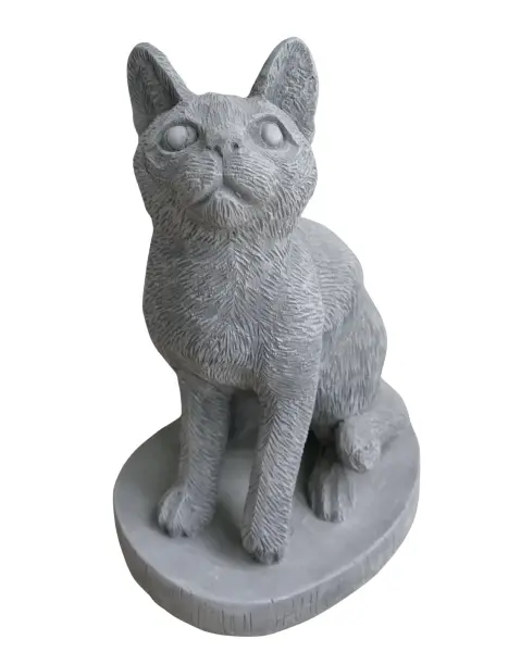 Product image 3 of the product “Penelope - Cat, 35cm Height | cast stone ”